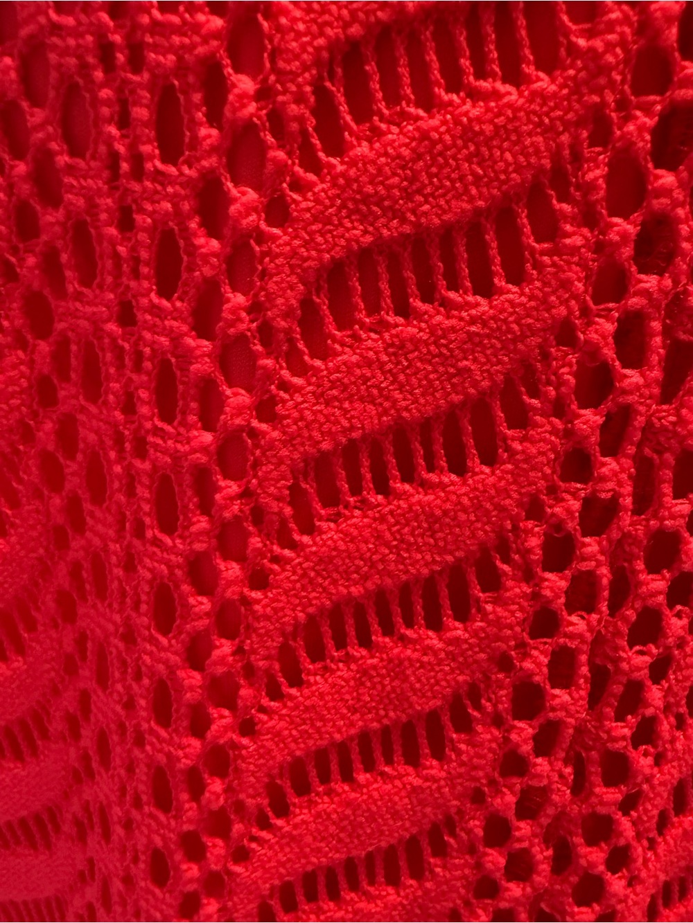 Lilly Pulitzer Hot Pink Crochet Long Sleeve Dress - Picture 3 of 6